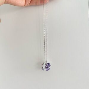 BRAND NEW Pendant Necklace (Stainless Steel) (Four Leaf Clover)